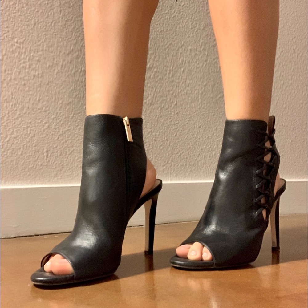 BCBG Bootie Silhouette Heels